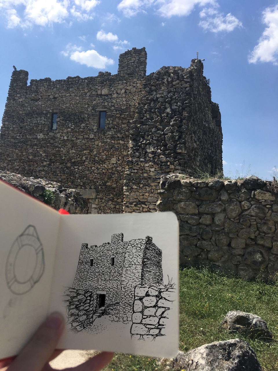 Trip to Crimea - My, Crimea, Drawing, The photo, Travels, Sketch, Longpost