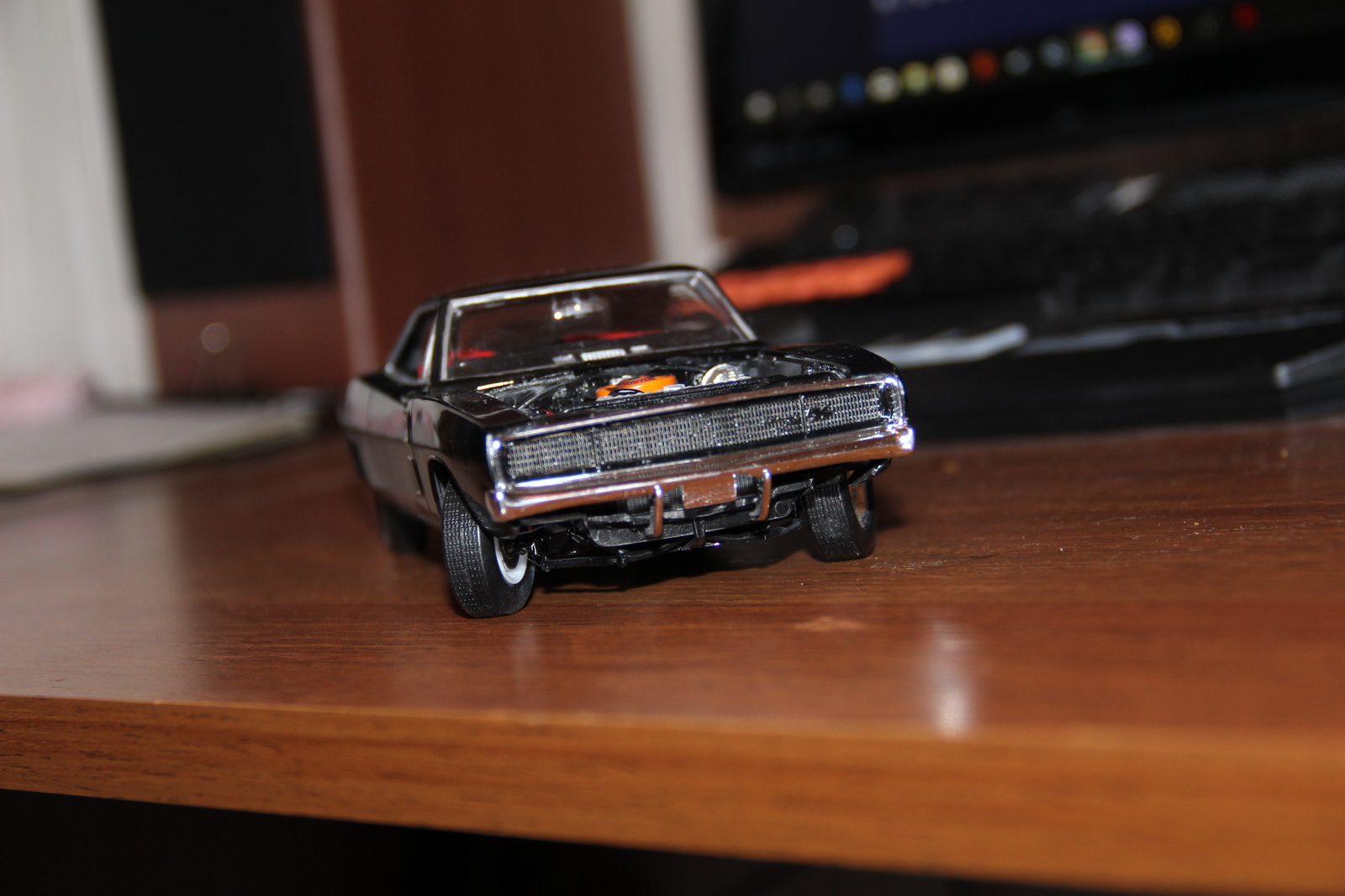 Our hands are not for boredom, or how to collect a dream in 2 months. - My, Longpost, Modeling, Revell, Scale model, Dodge charger, Muscle car, Prefabricated model