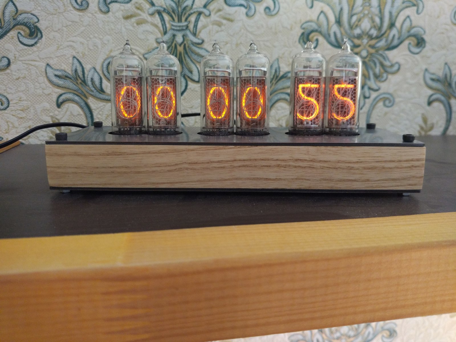 Часы Nixie clock: обновлённая версия на 6 лампах ИН-14 - Моё, Ламповые часы, Я сделяль, Nixie clock, Лампа, Diy Or Die, Своими руками, Длиннопост