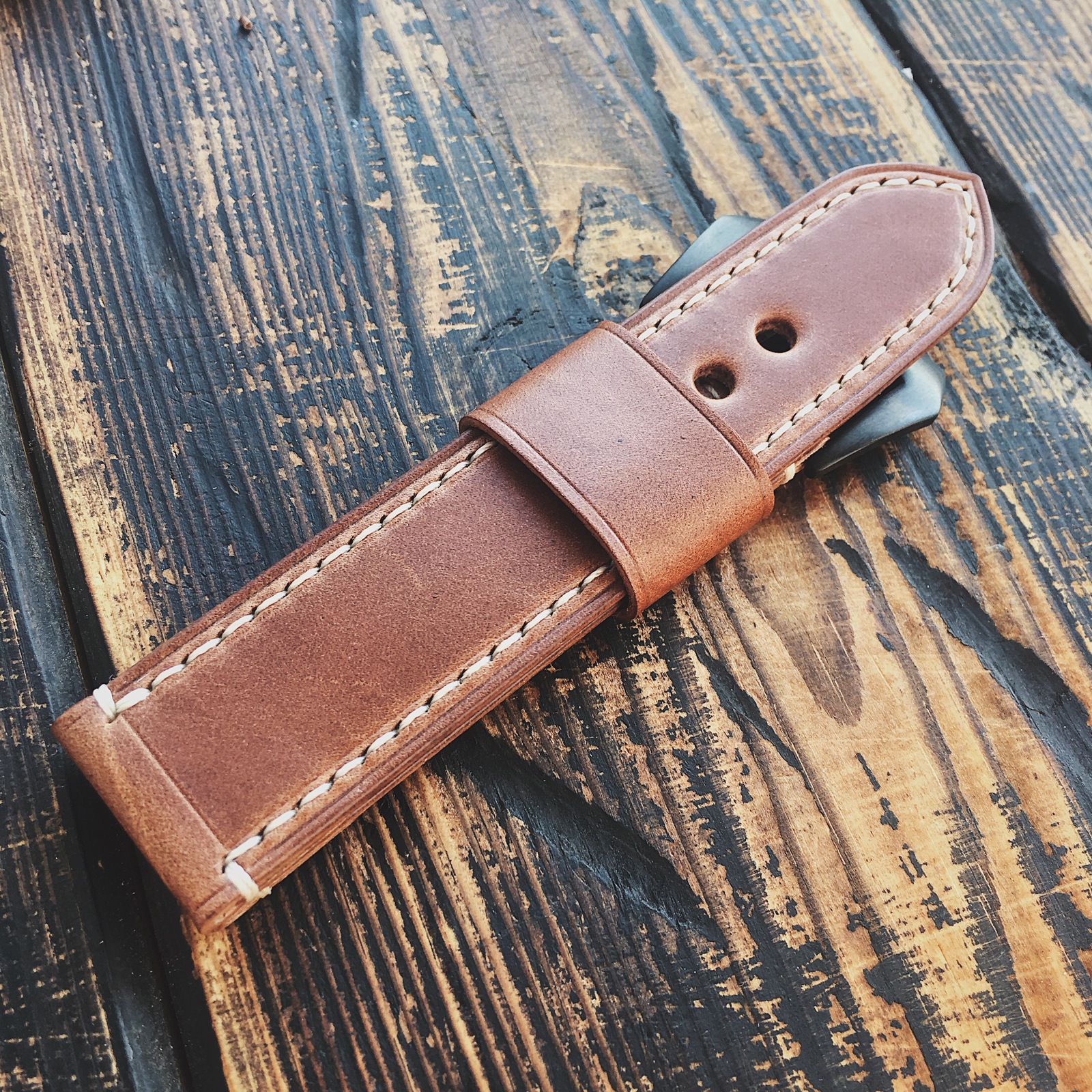 Horween Apple Watch Band - My, Strap, , Apple Watch, Longpost