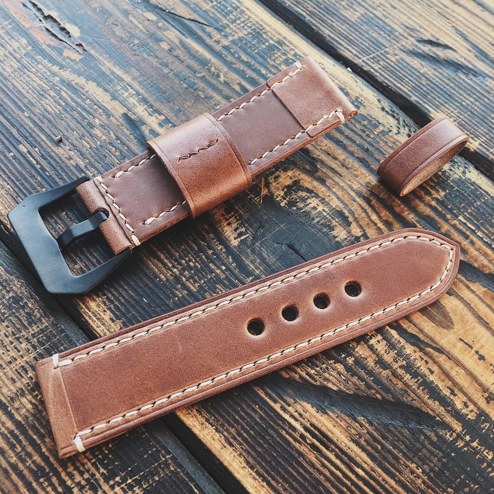 Horween Apple Watch Band - My, Strap, , Apple Watch, Longpost