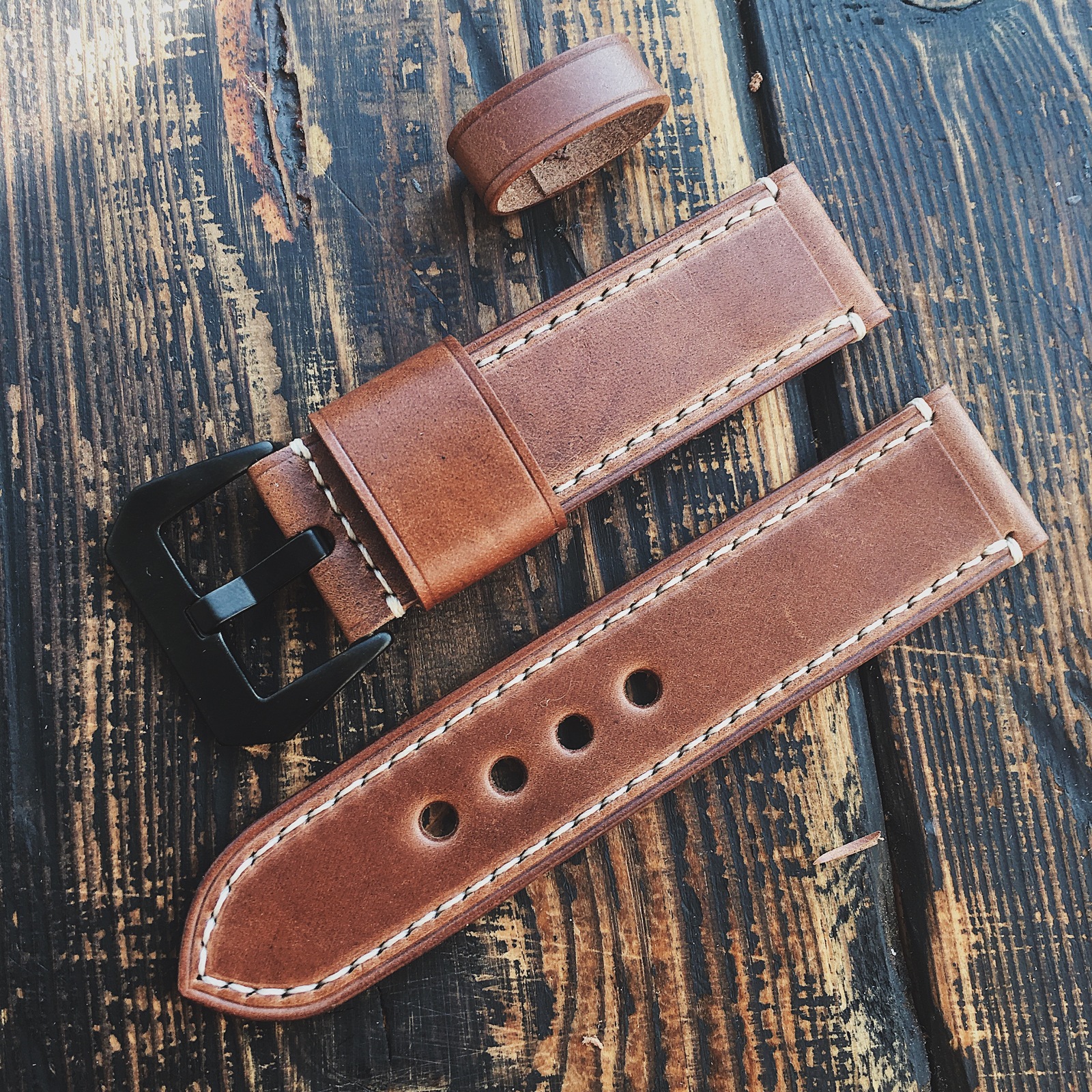 Horween Apple Watch Band - My, Strap, , Apple Watch, Longpost