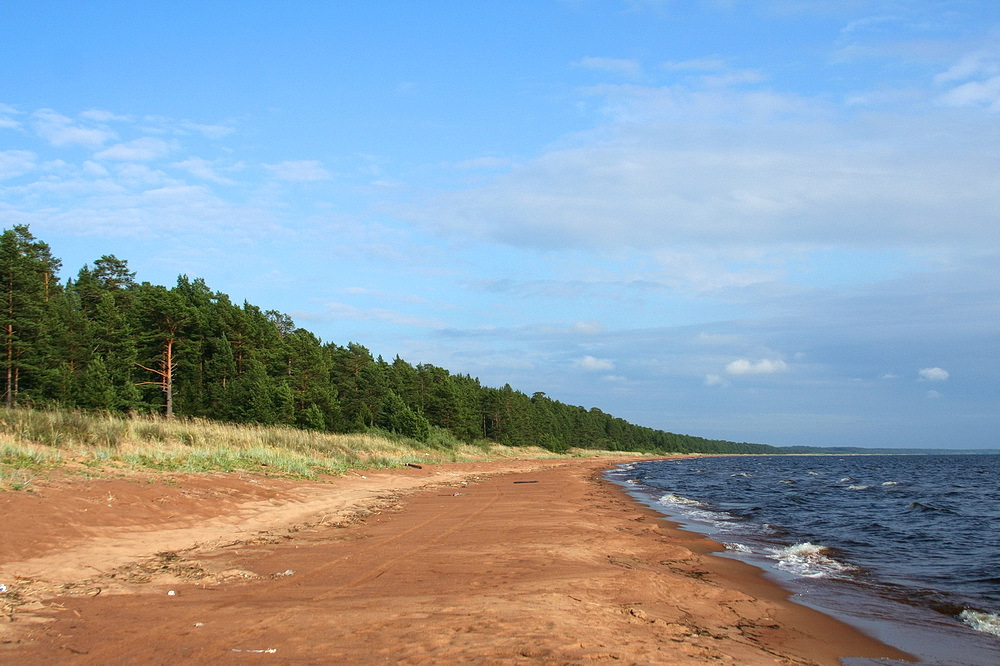 Село Видлица на Ладожском озере