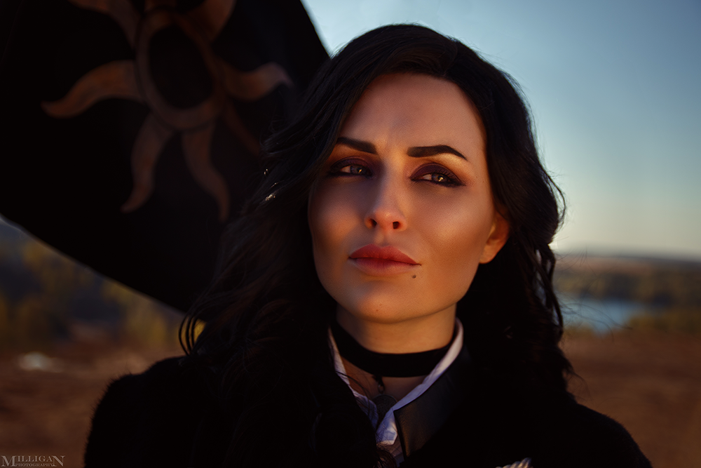 Yennefer! - Milliganvick, Cosplay, Witcher, Beautiful girl, Games, Yennefer, Longpost, Candy