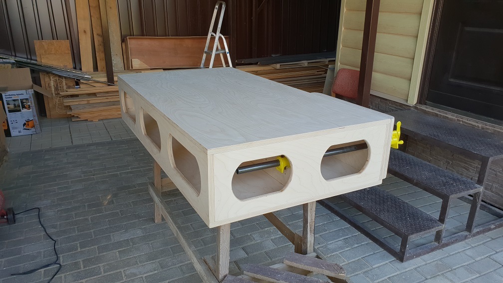 Workshop table - My, Woodworking, Woodworking, Longpost