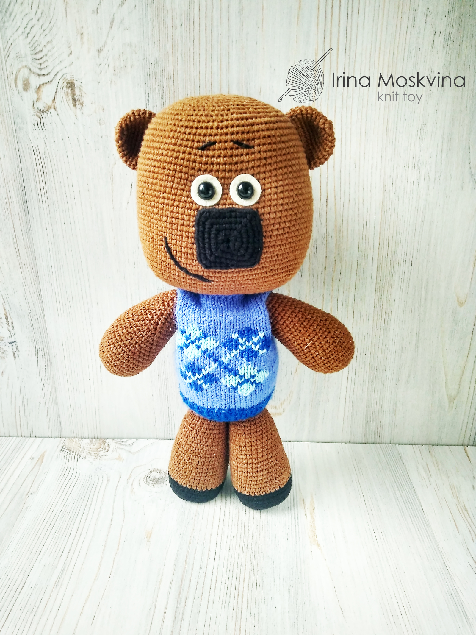 There are never too many MiMiMishek! - My, Handmade, Needlework without process, , Cartoon characters, Crochet, Bears, Longpost, Mi-Mi-Bears (animated series)