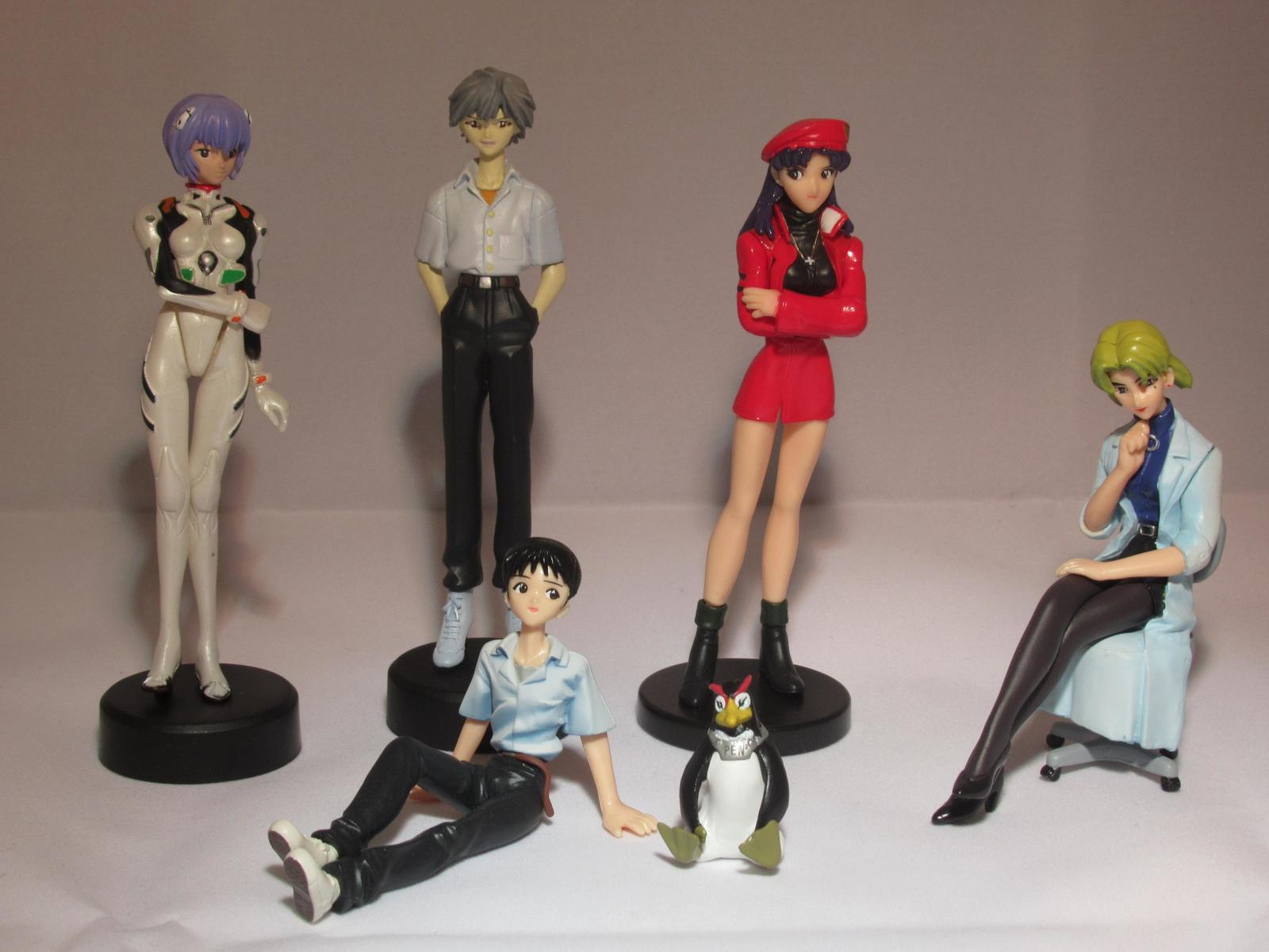 Anime Junk №24. Asuka vs Kenshiro vs Rei - My, Anime, Japan, Figurine, Evangelion, Hokuto no Ken, , Video, Longpost, Figurines