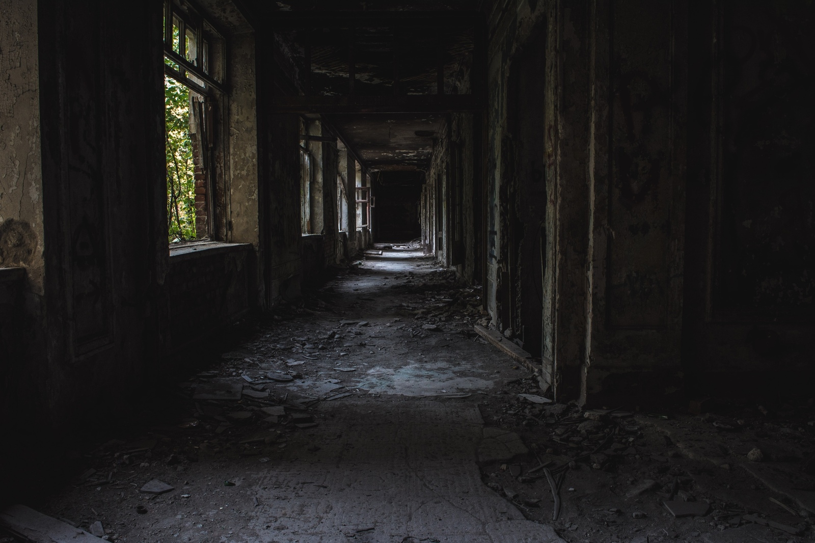 Dead hospital. - My, The photo, Architecture, Longpost, Abandoned