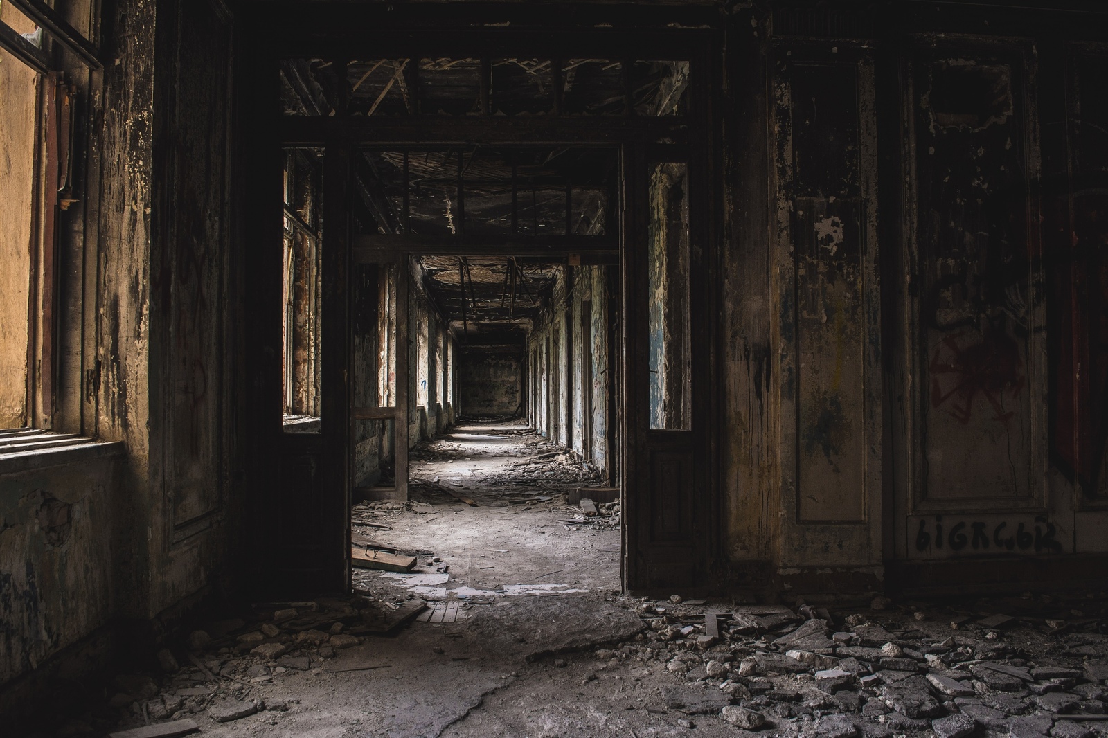 Dead hospital. - My, The photo, Architecture, Longpost, Abandoned