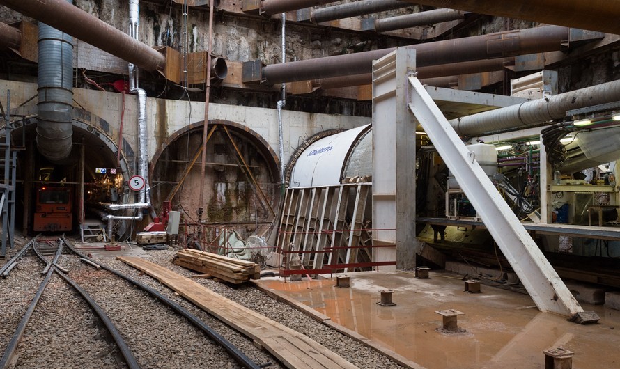 From a pickaxe to a diamond drill: how tunnels are laid for the subway. - Metro, , Longpost