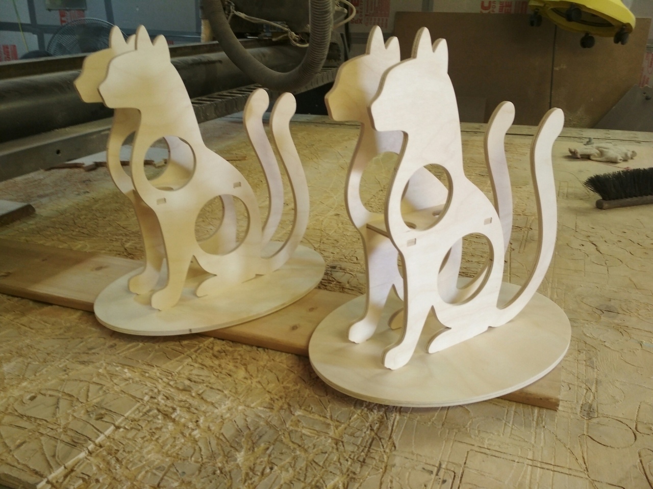 Real cat lamp! - My, cat, Cat with lamp, Tree, CNC, Carpenter, Saint Petersburg, Longpost