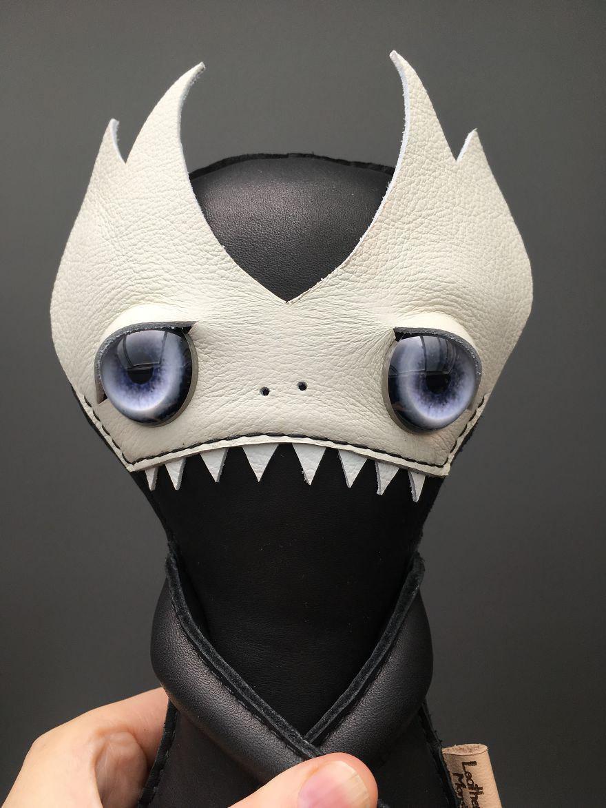 Leather monsters - , Leather, Toys, Longpost