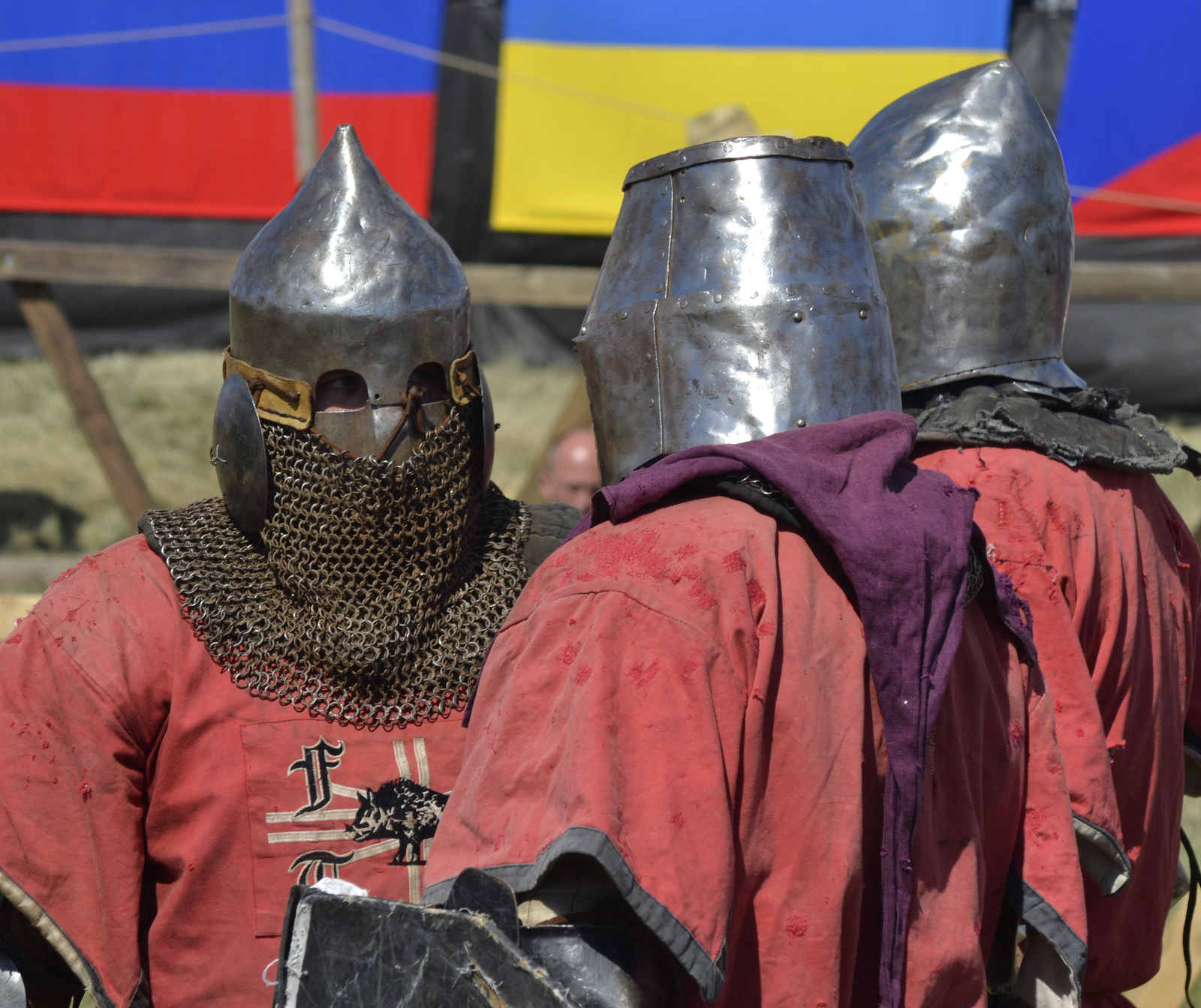 A few photos from last year's reconstruction festival Great Bolgar - The festival, Reconstruction, , Knight, The fight, Buhurt, Longpost, Knights