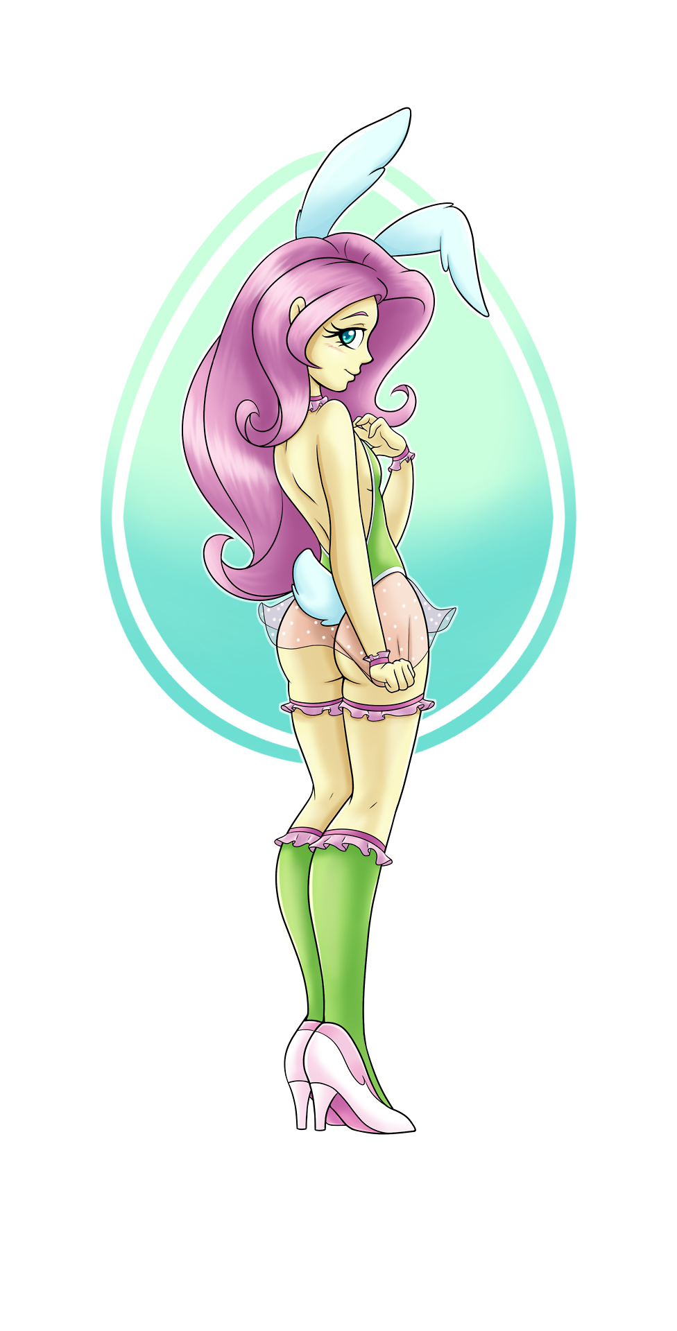 Зайки. :3 - My Little Pony, PonyArt, Equestria Girls, MLP Edge, Starlight Glimmer, Applejack, Rarity, Pinkie Pie, Длиннопост, , Bunnysuit, Ambris