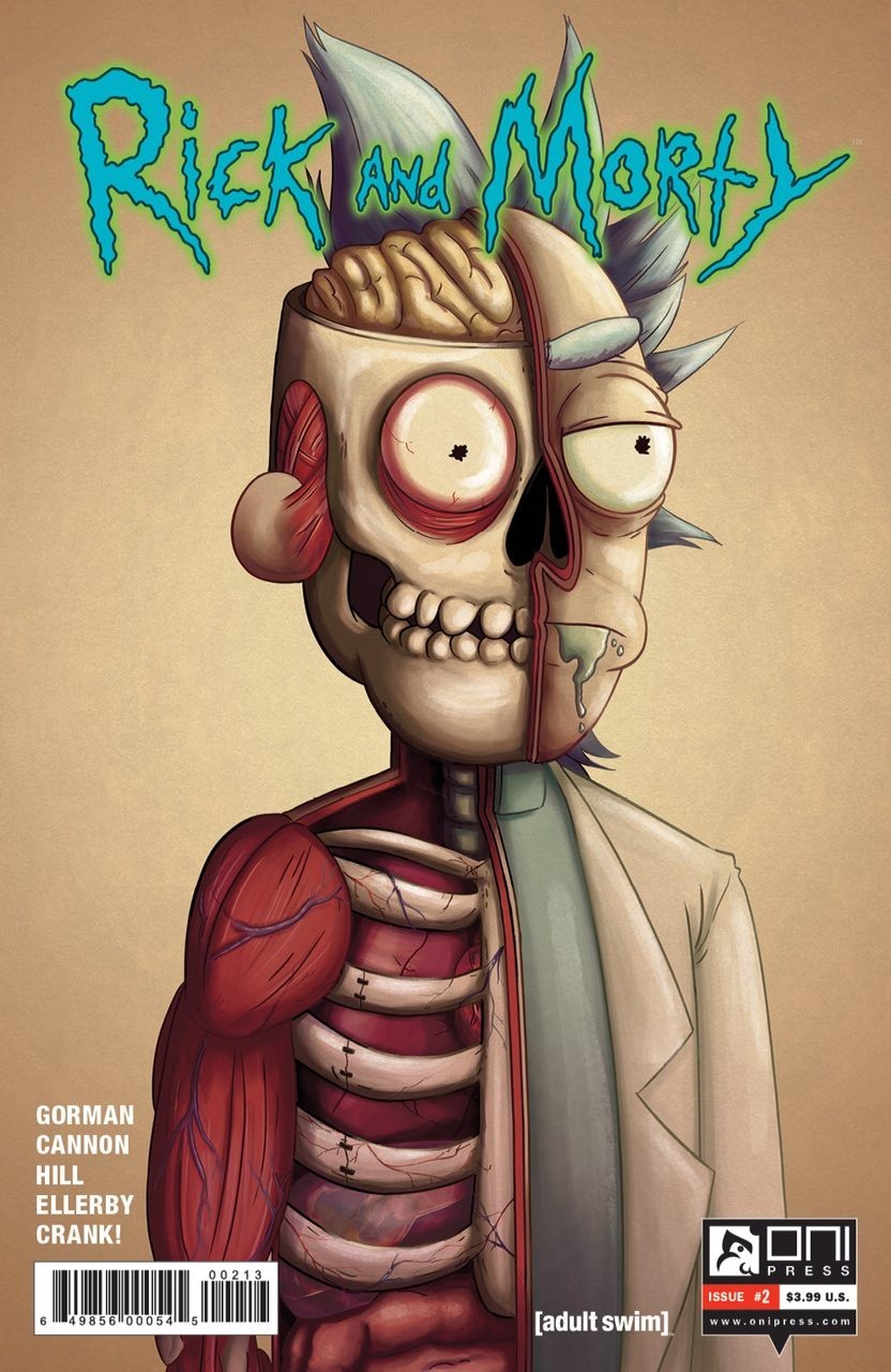 Set of alternative comic book covers. - Rick and Morty, Cover, Comics, Longpost