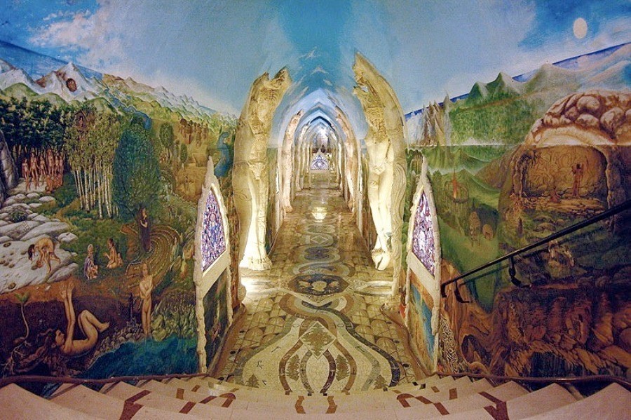 Underground temples of Damanhur - , Falco, Humanity, Development, Architecture, Wall painting, , Esoterics, Longpost