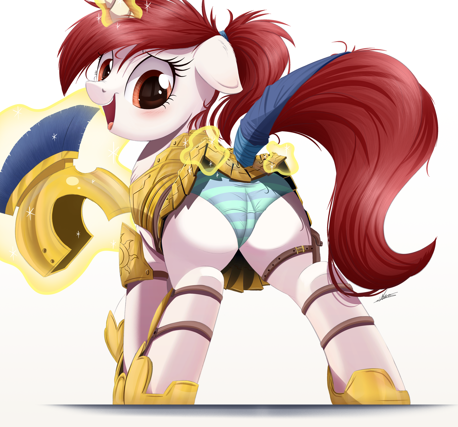 Women's Royal Guard - My little pony, Original character, Royal guard, PonyArt, MLP Edge