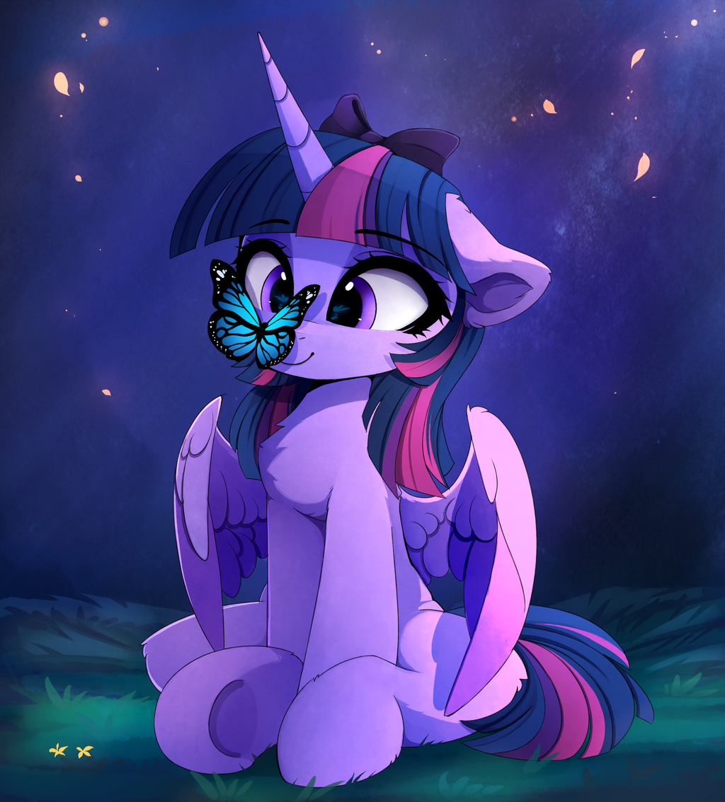 Твай - My Little Pony, PonyArt, Twilight sparkle, Magnaluna