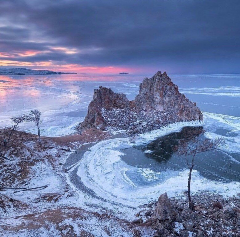 Lake Baikal - Lake, Russia, View, Nature, Winter