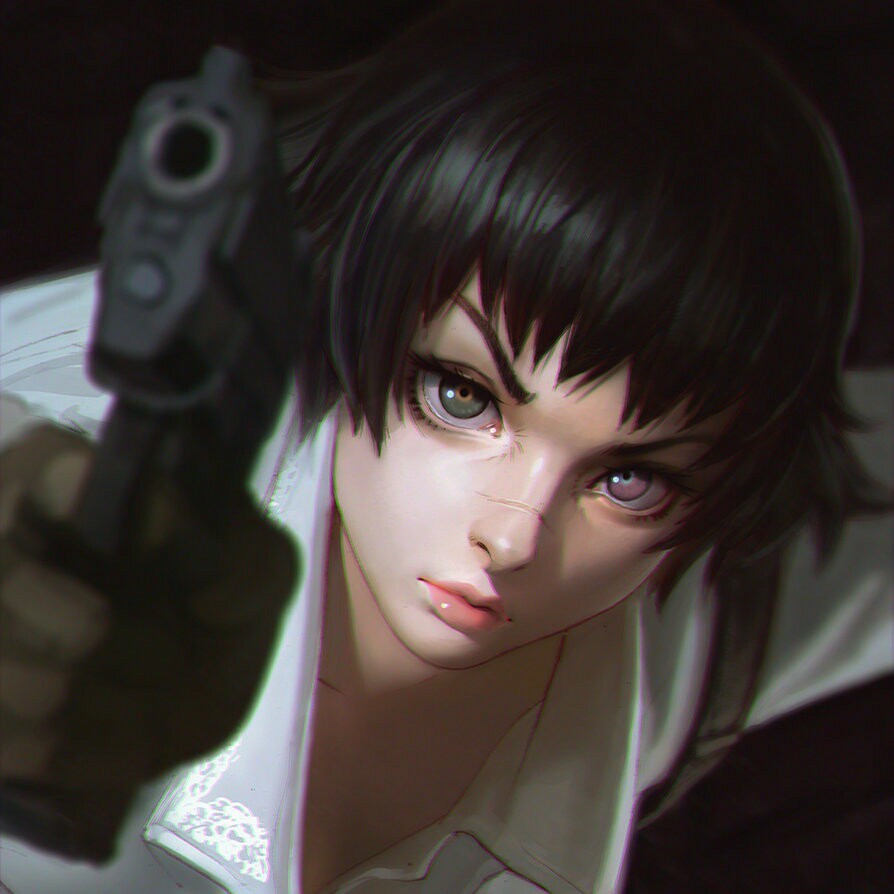 Art - Art, Drawing, Dmc 3, Ilya Kuvshinov, Lady