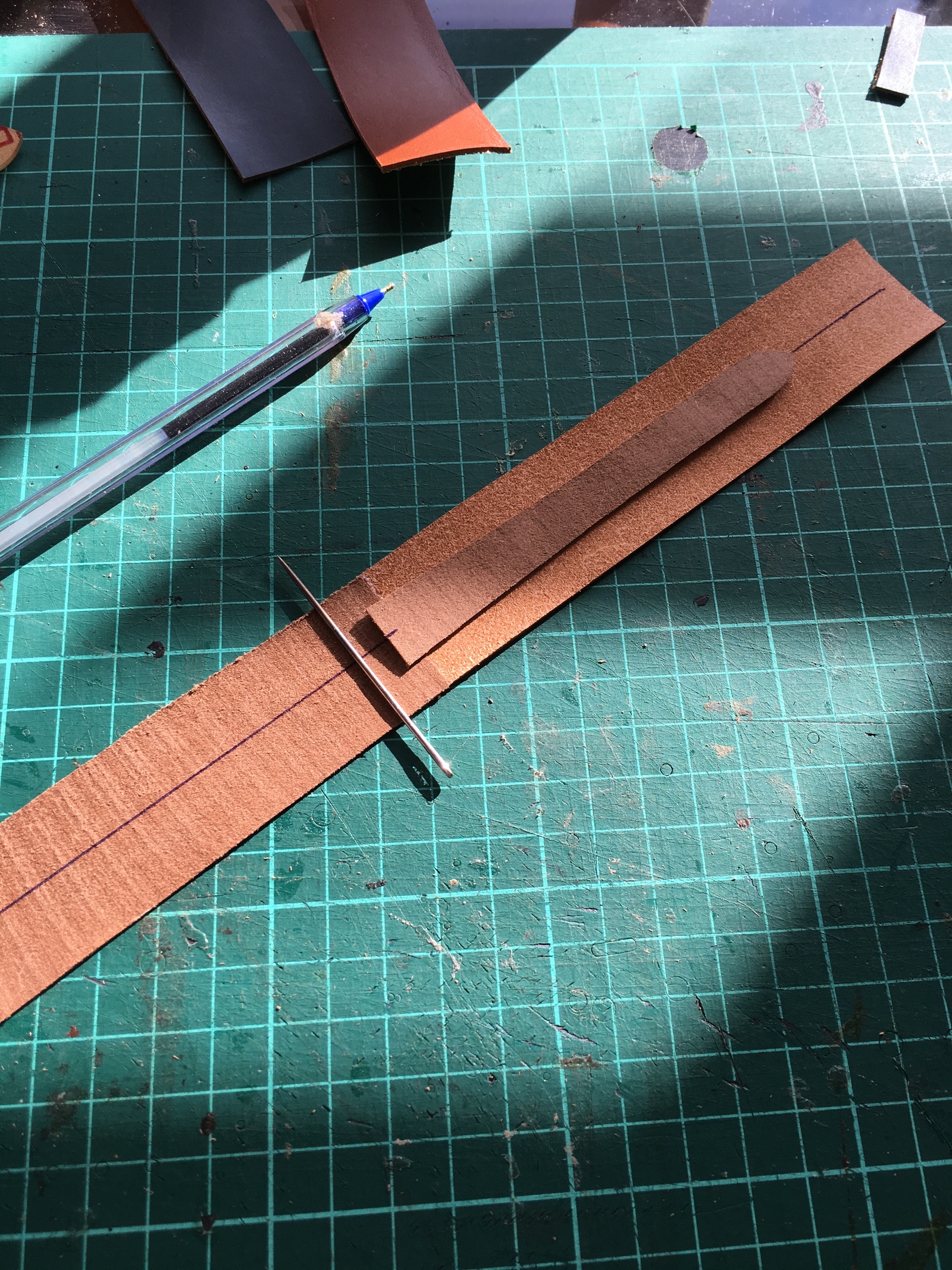 Master class: Making a watch strap 22/18. - My, Strap, Master Class, Longpost