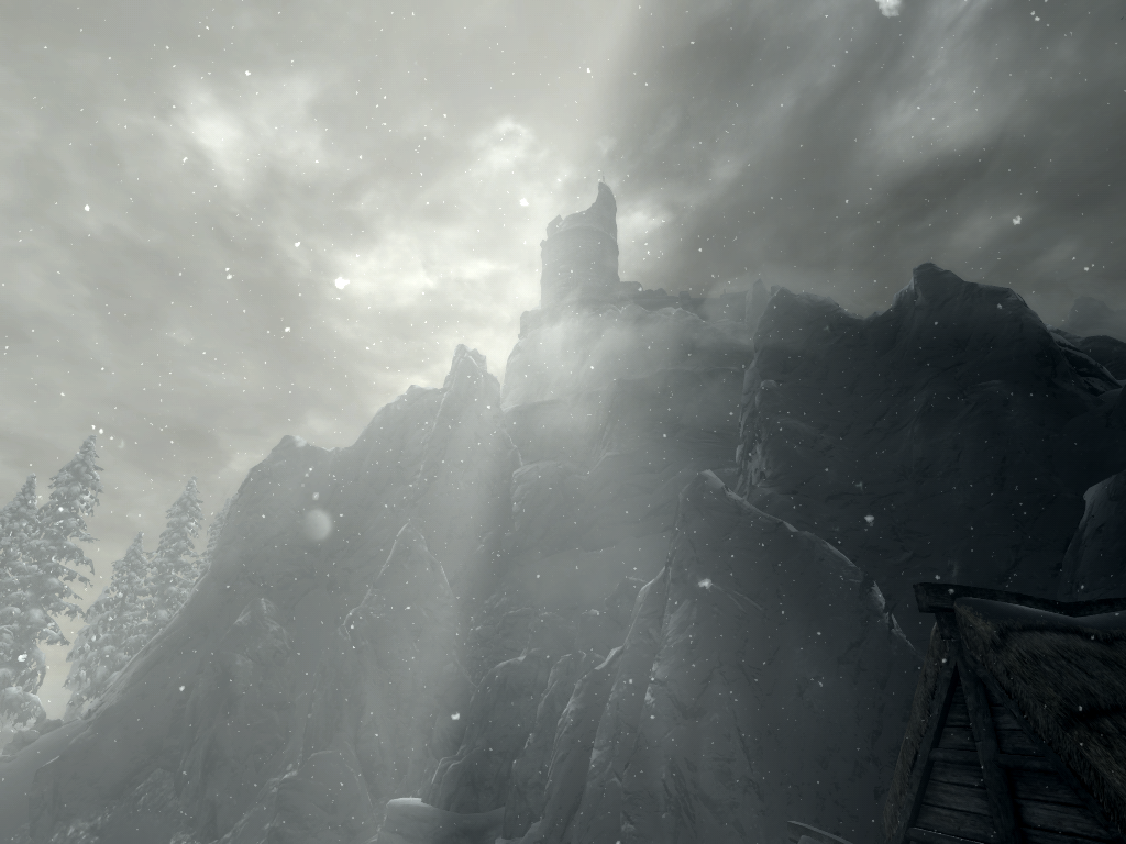 Skyrim Vol.1 - My, Skyrim, The Elder Scrolls V: Skyrim, Screenshot, Beautiful, Sky, Longpost