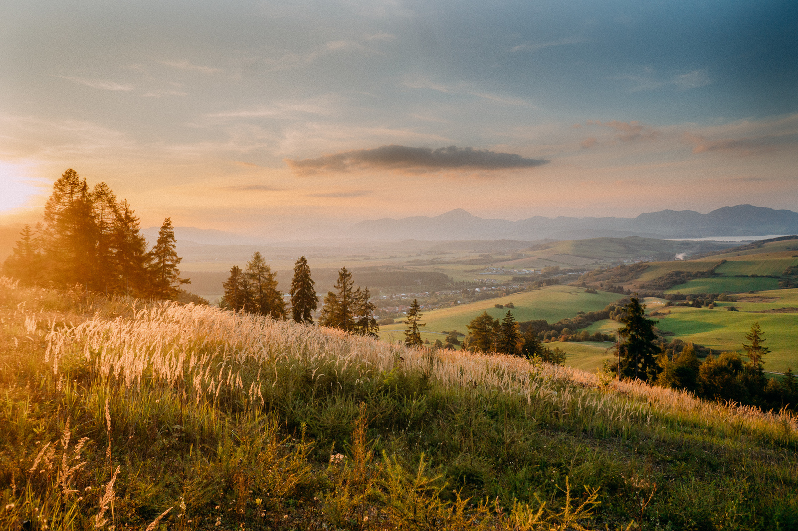 Painting or photograph? - My, Nature, The mountains, Sunset