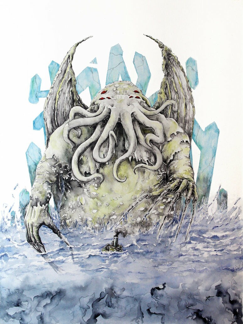 Great Cthulhu. - Howard Phillips Lovecraft, Art