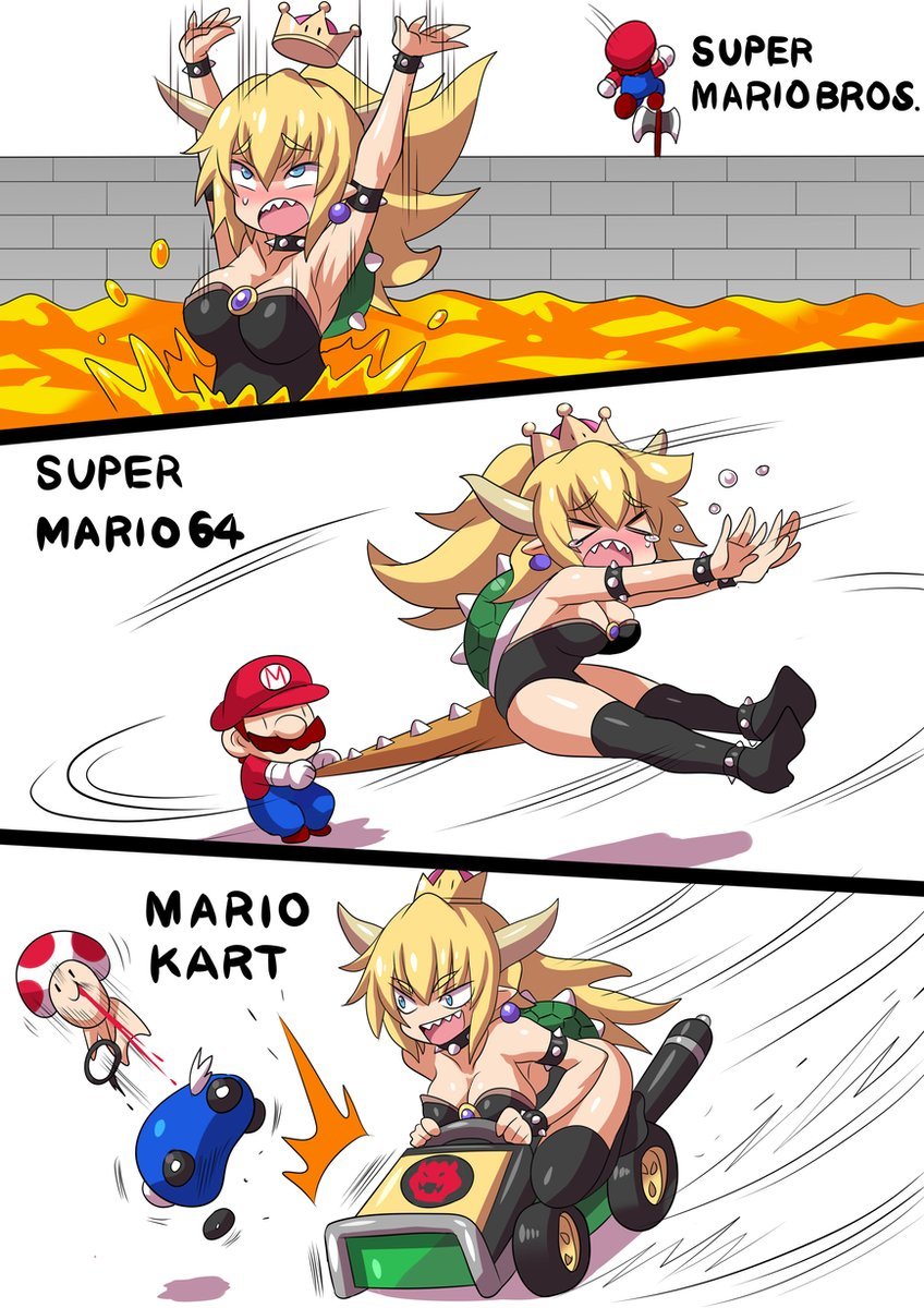 Suitable replacement? - Bowser, Bowsette, Rule 63, Gender Bender, Super mario bros, , Mario Kart, Nintendo