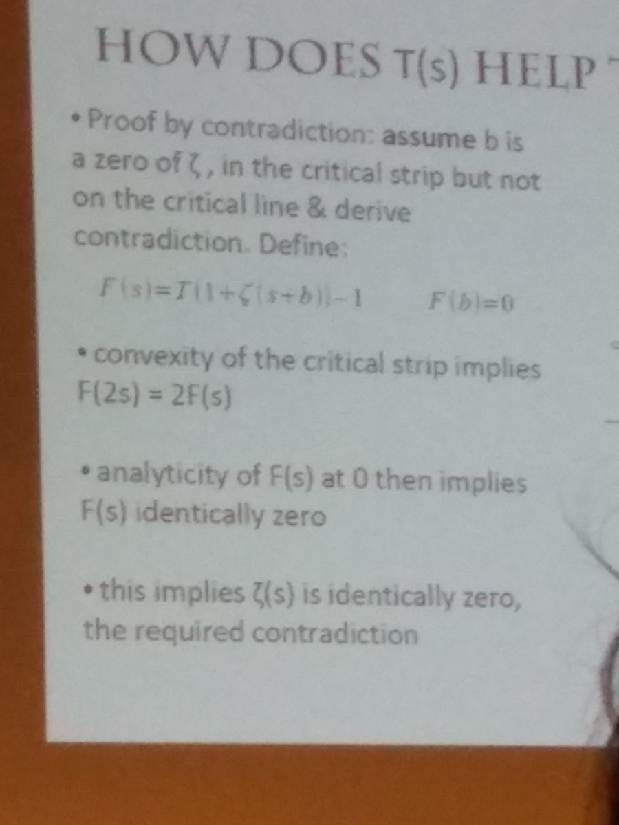 A British mathematician presented a proof of the Riemann Hypothesis. - Proof, Mathematics, The Riemann hypothesis, , Longpost