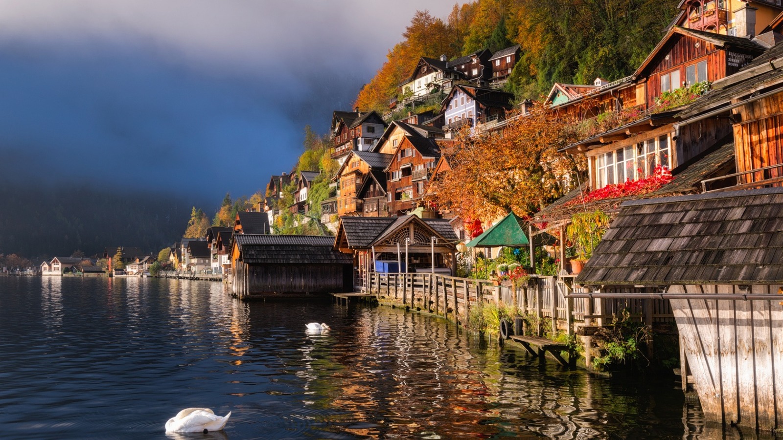 Autumn in Hallstatt. - The photo, Landscape, Austria, Hallstatt