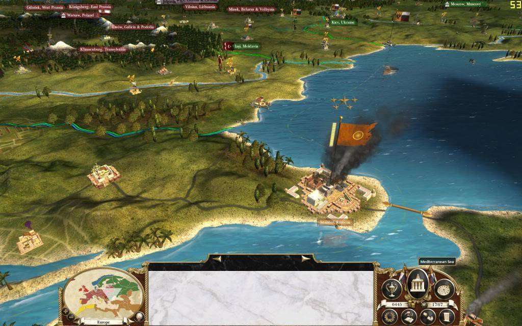 Empire: Total War: hovering on the strategic map on the opponent's turn. - , Games, Bug, Problem