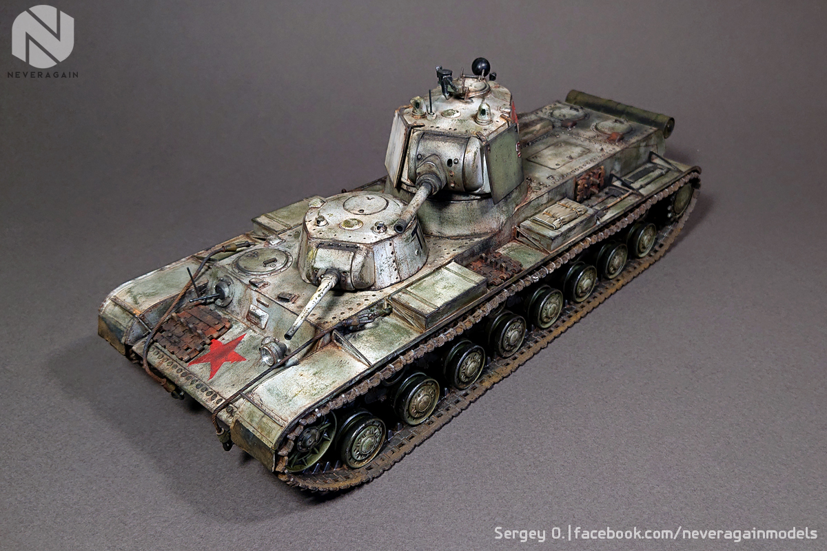 Tank SMK. - My, Stand modeling, Scale model, , Modeling, Tanks, Longpost, Tag