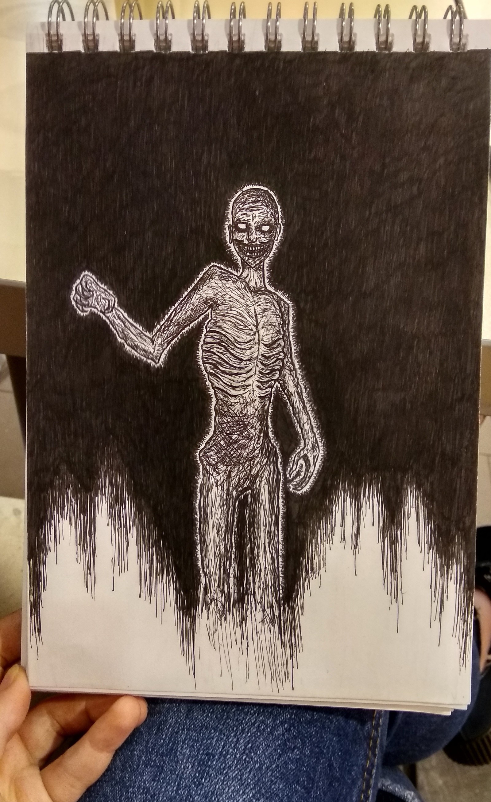 SCP-106 - My, SCP Art, SCP, Fan art, 