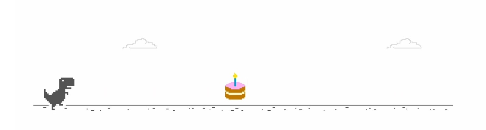 If you turn off the Internet, you can find out that the dinosaur from the Google Chrome browser has a birthday today. - Google chrome, Dinosaurs, Birthday, Chrome dino