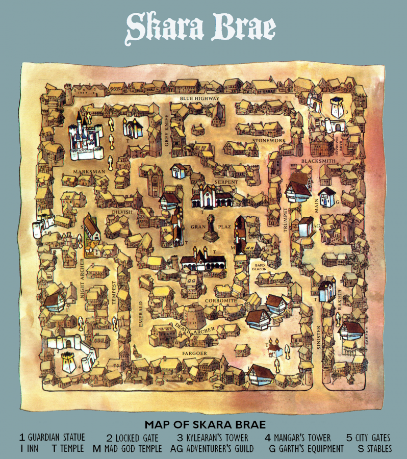 Tales of the Unknown: Volume I - The Bard's Tale. Part 1. - 1985, Computer games, Retro Games, Passing, The Bards Tale, Interplay, Apple II, Video, Longpost