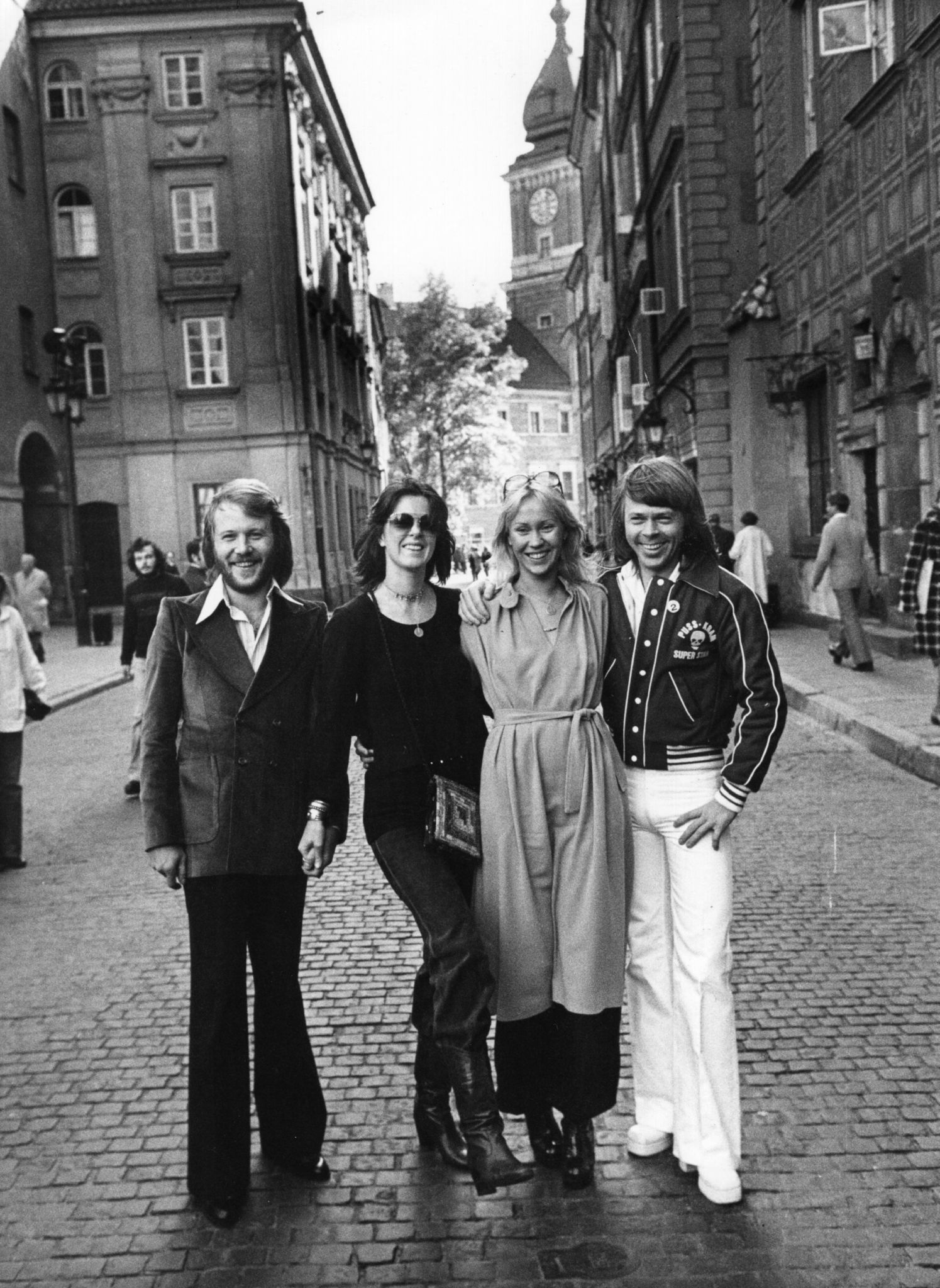 ABBA in Warsaw, 1974 - Abba, Warsaw, Retro, The photo, Chronicle, Longpost, Musicians, Celebrities