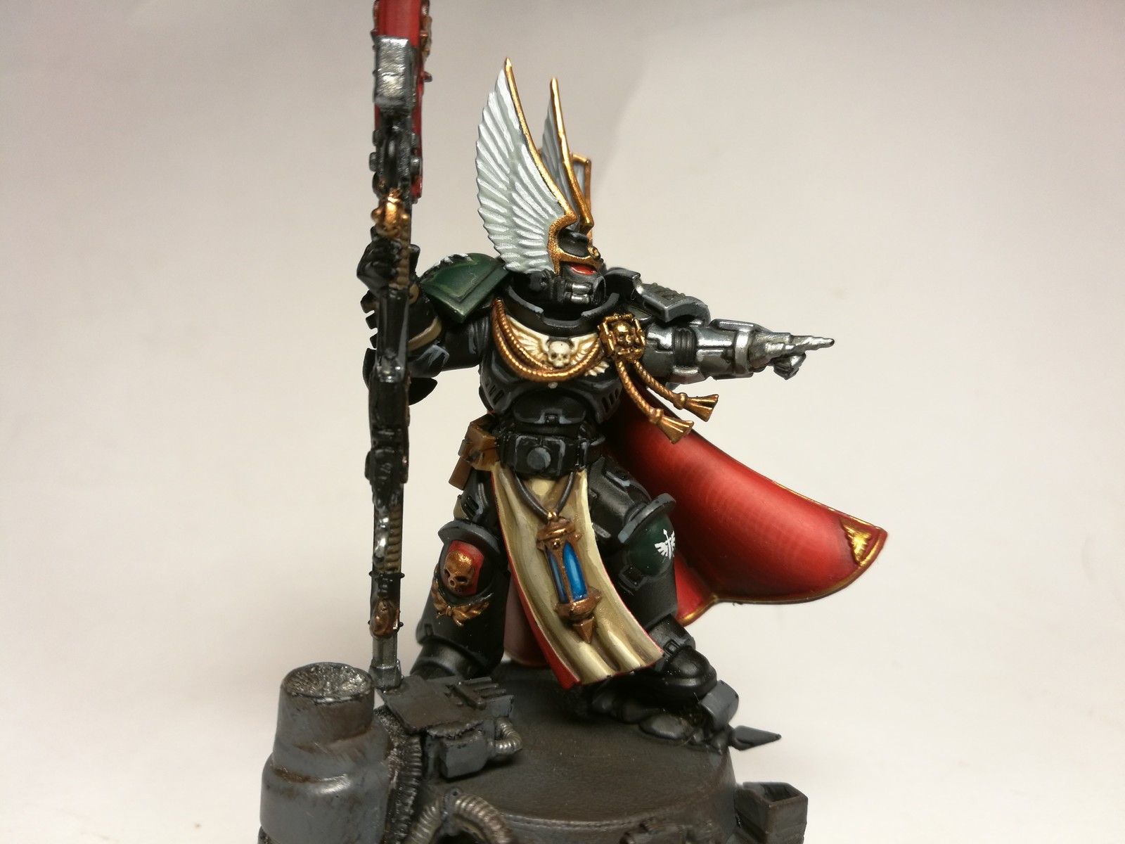 Deathwatch primaris captain - My, Warhammer 40k, Wh miniatures, Imperium, Deathwatch, Hobby, Miniature, Longpost