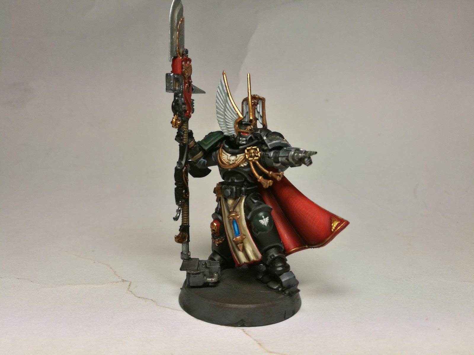 Deathwatch primaris captain - My, Warhammer 40k, Wh miniatures, Imperium, Deathwatch, Hobby, Miniature, Longpost