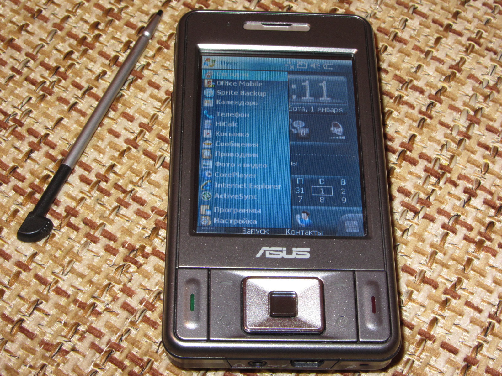 Communicator 2007 on Windows Mobile ASUS P535 aka LKS! From the time capsule! - Mobile phones, Smartphone, Kpc, Windows mobile, , Time capsule, Longpost, Asus