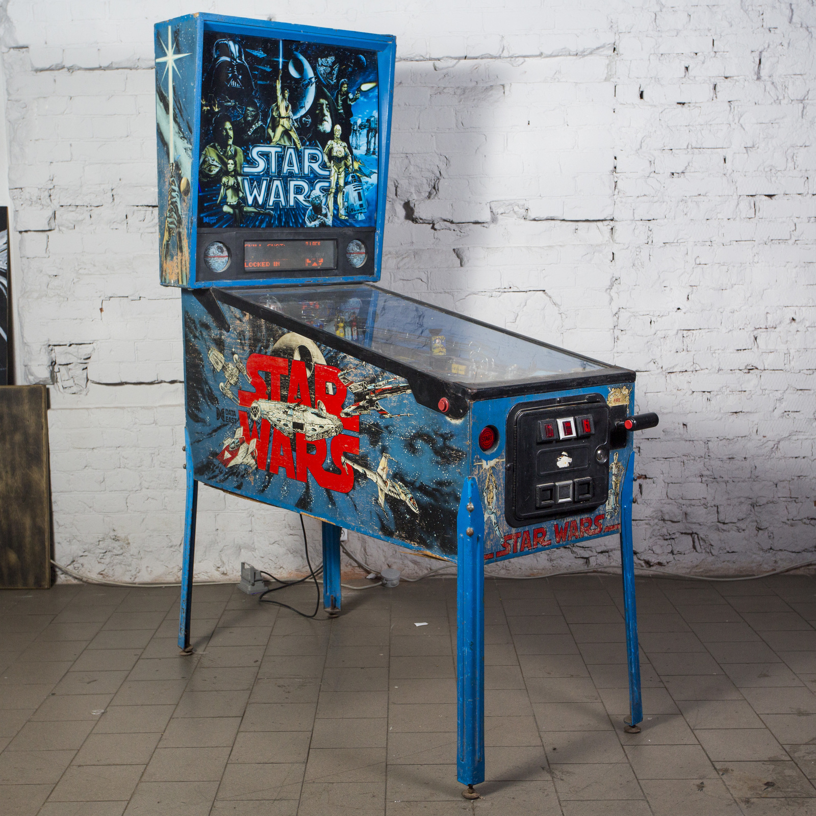 The unfinished story of an old pinball - My, , Pinball, Gopinball, Star Wars, , Pinball Museum, Longpost