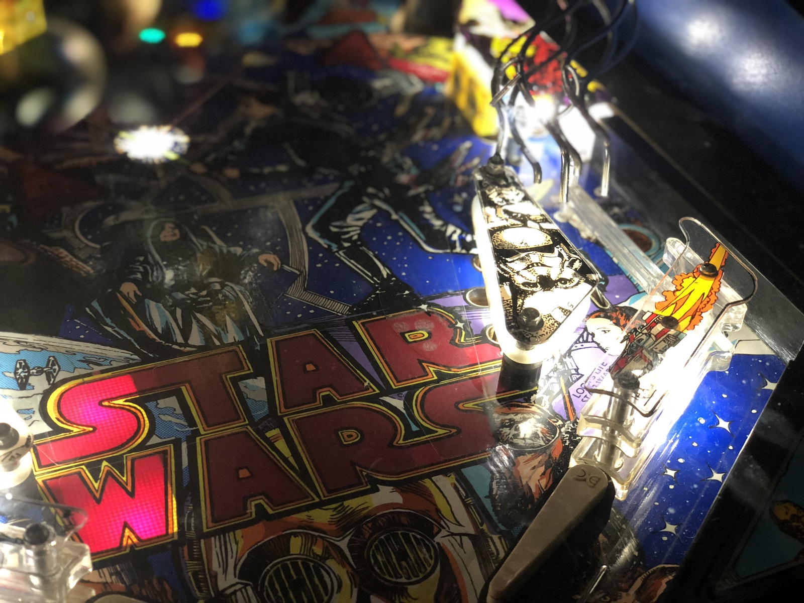 The unfinished story of an old pinball - My, , Pinball, Gopinball, Star Wars, , Pinball Museum, Longpost