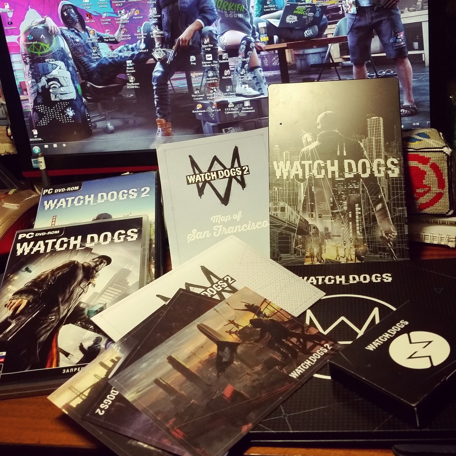 Watch Dogs littlest collection - Моё, Watch Dogs, Ubisoft, Коллекция, Watchdogs 2, Длиннопост