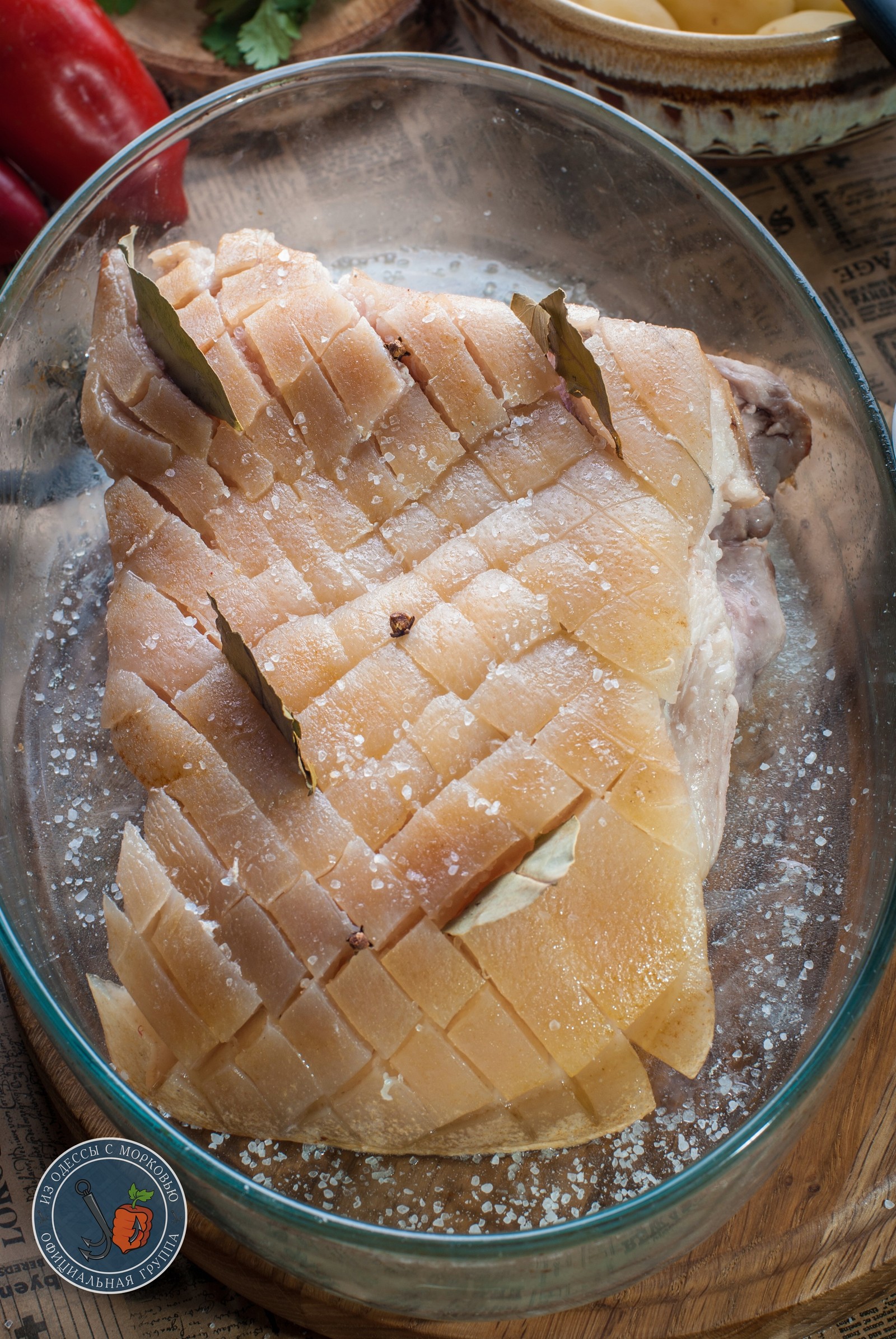 Danish baked pork - My, Cooking, From Odessa with carrots, Recipe, Food, The photo, Longpost