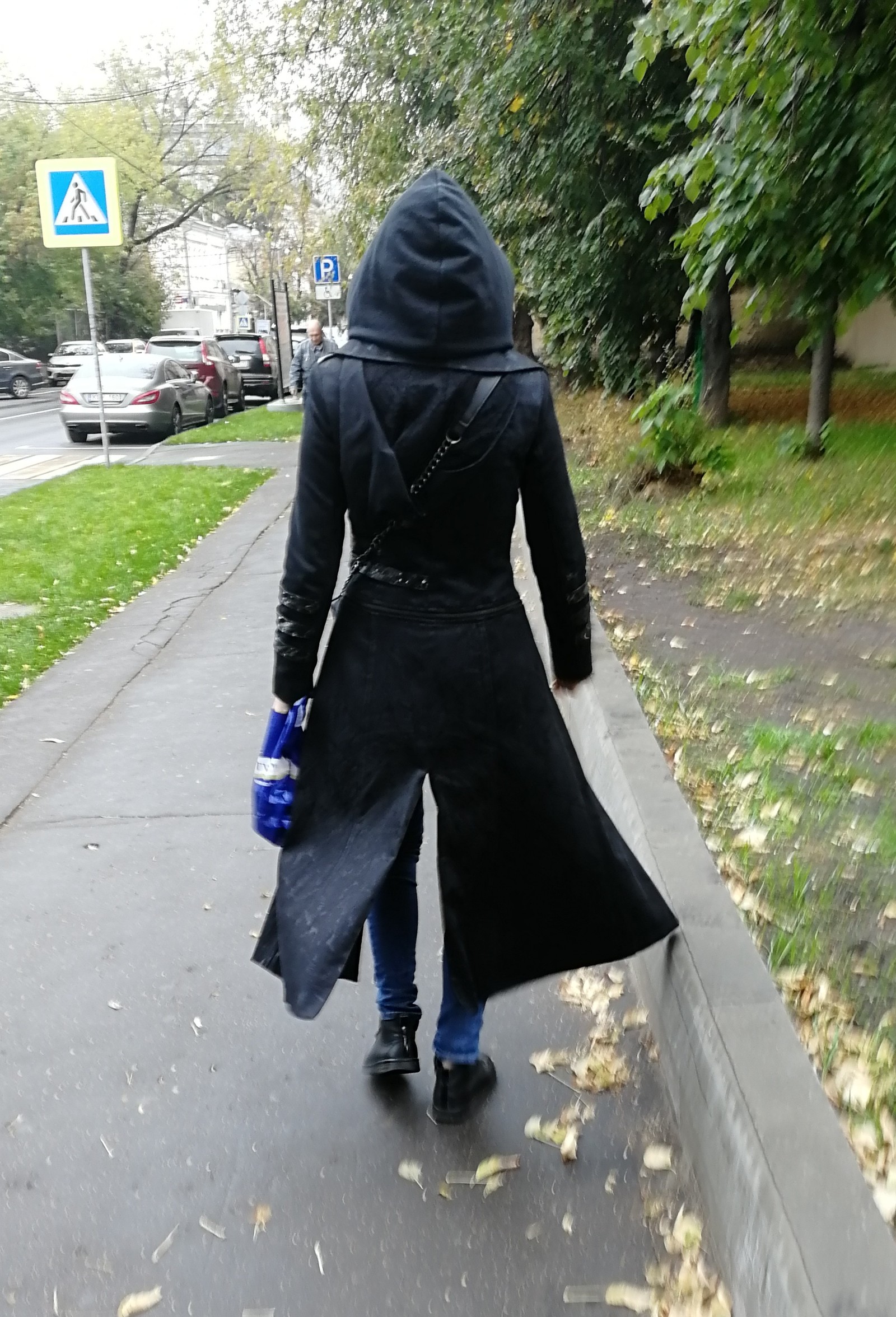 Assassins among us - My, Assassin, Moscow, A pedestrian