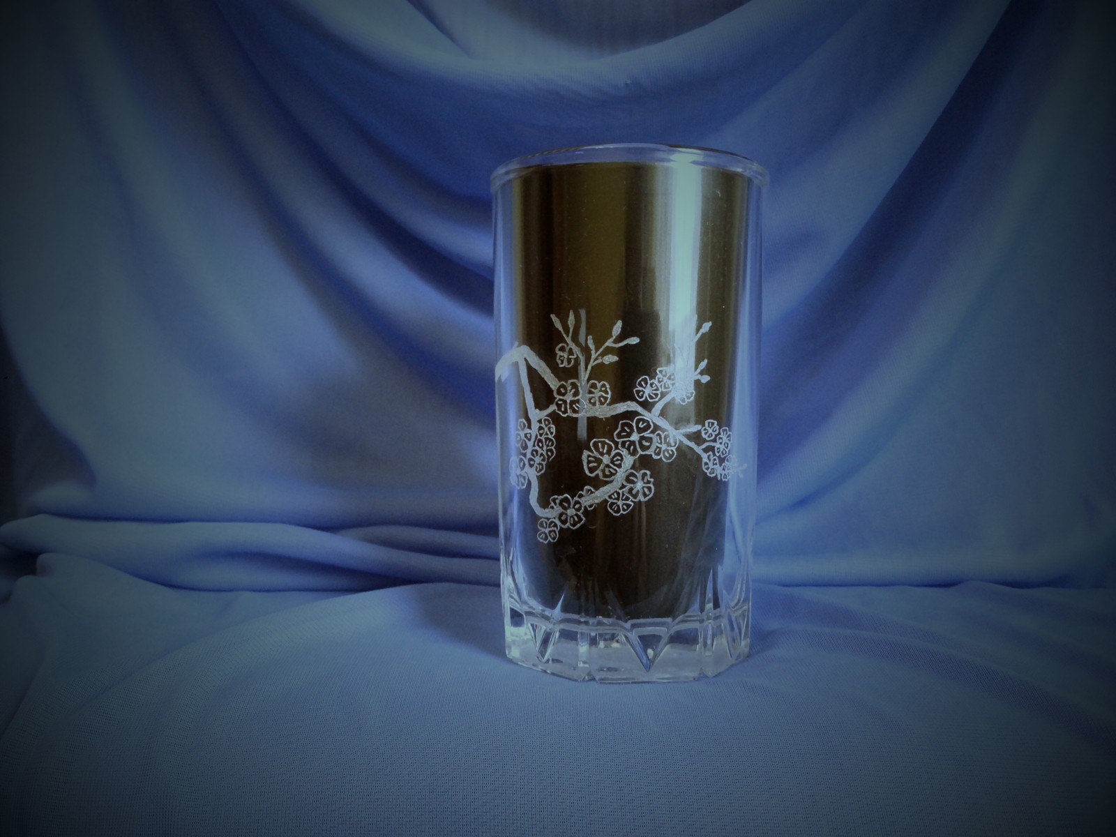 A little creativity - My, Hobby, Engraving, Glass, Cup, Needlework without process, Longpost