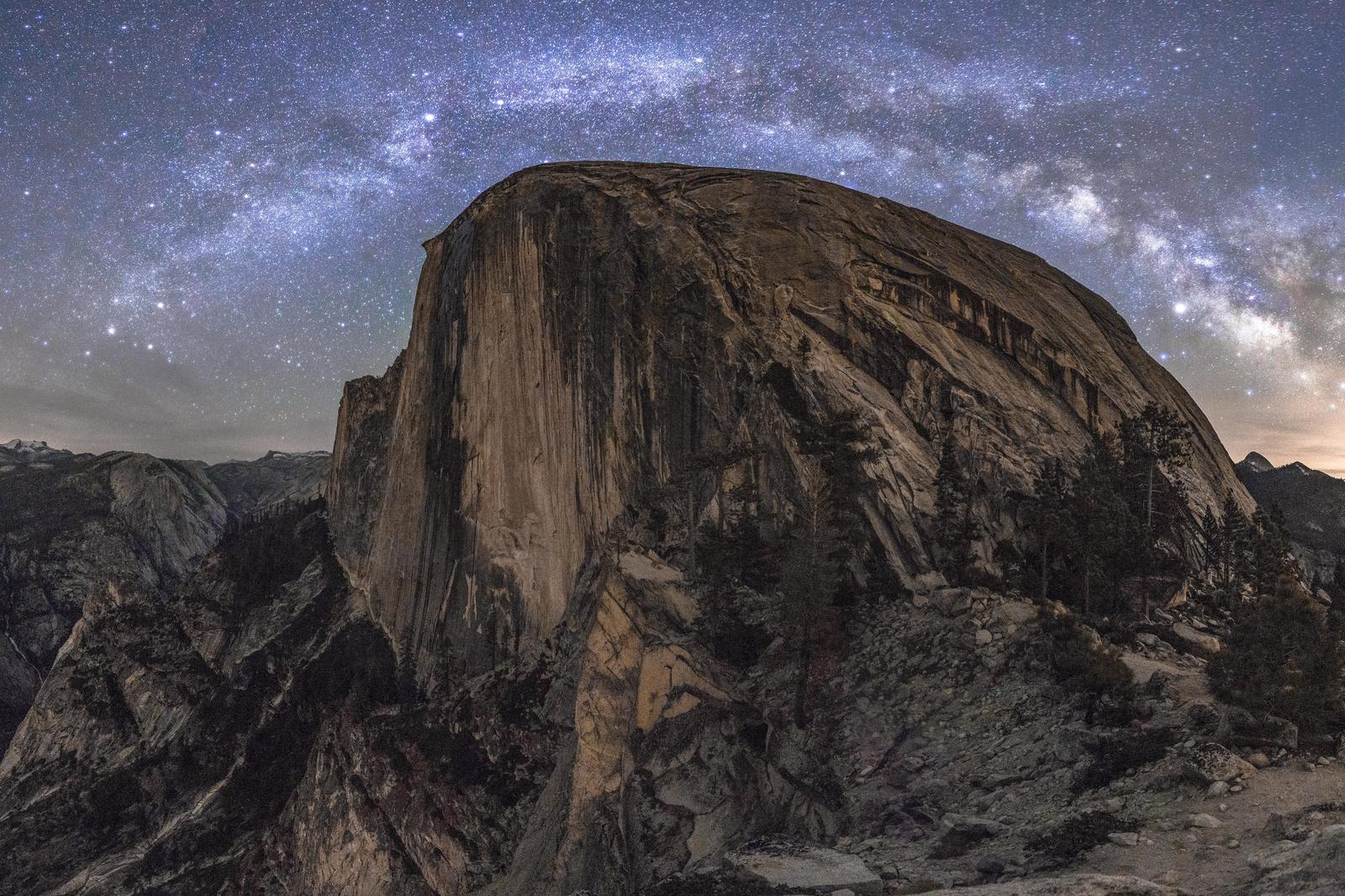 Milky Way, Yosemite National Park (USA) - Nature, beauty of nature