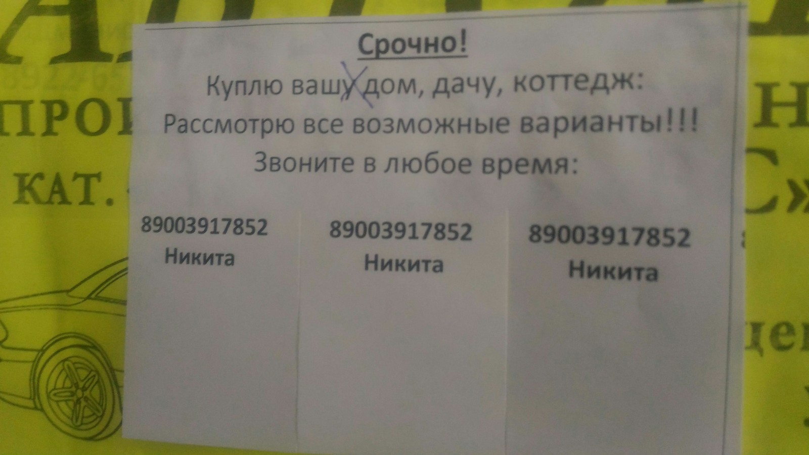 Тест на проф. Пригодность - Граммар-Наци, Грамматические ошибки, Объявление