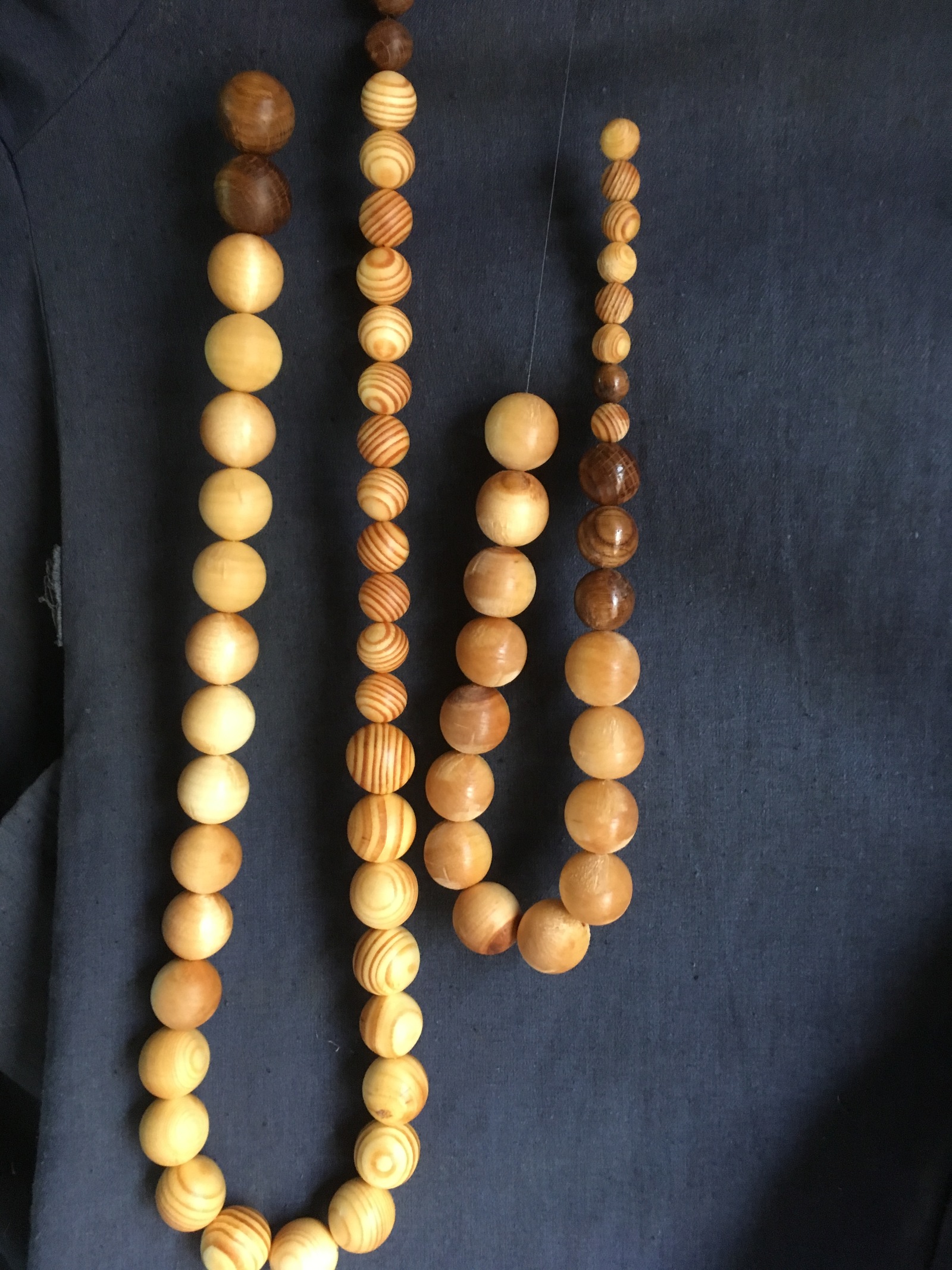 beads - My, Tree, Wood carving, Beads