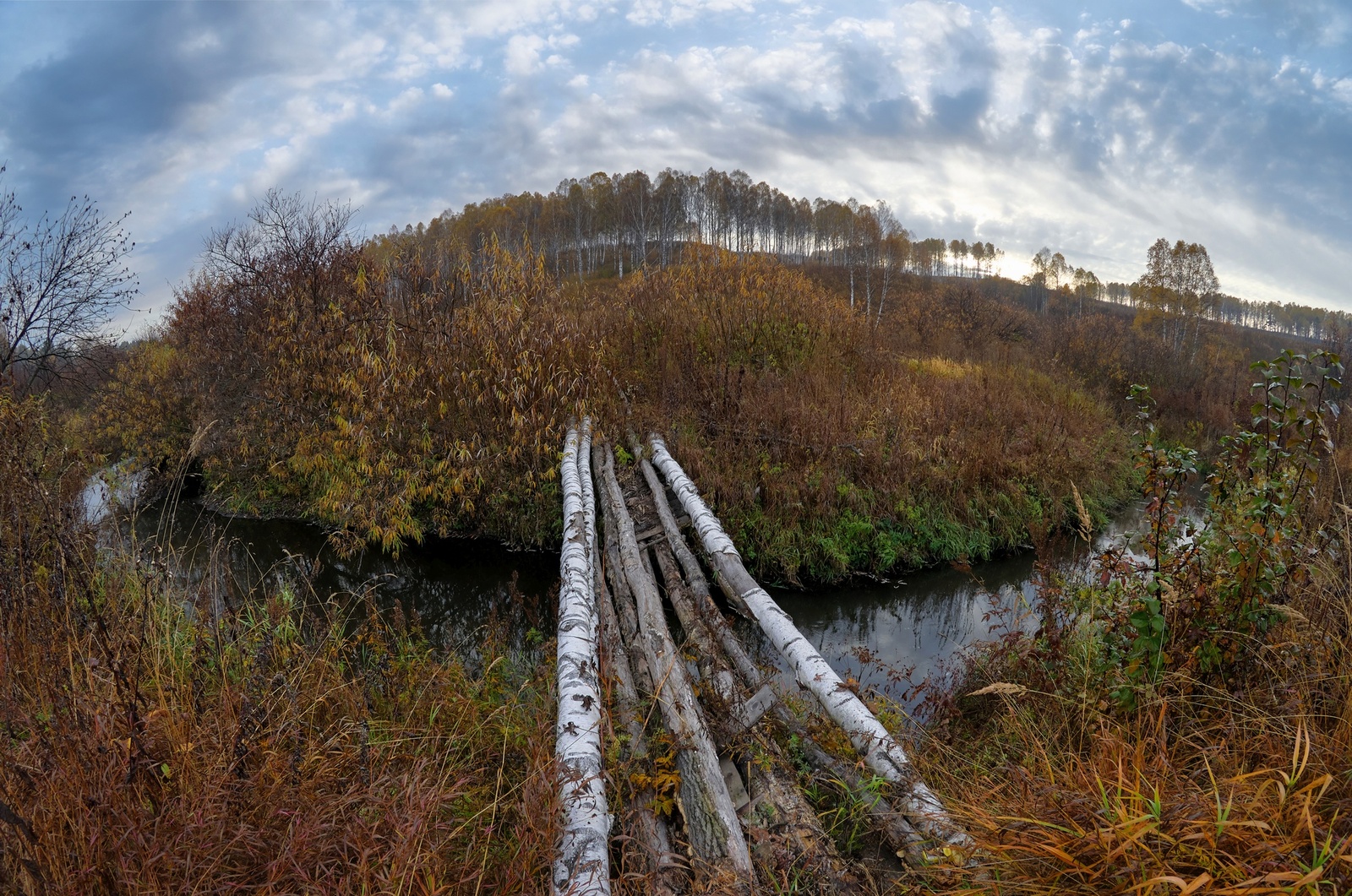 Сибирская осень - Моё, Осень, Сибирь, HDR, Природа, Длиннопост, Фишай